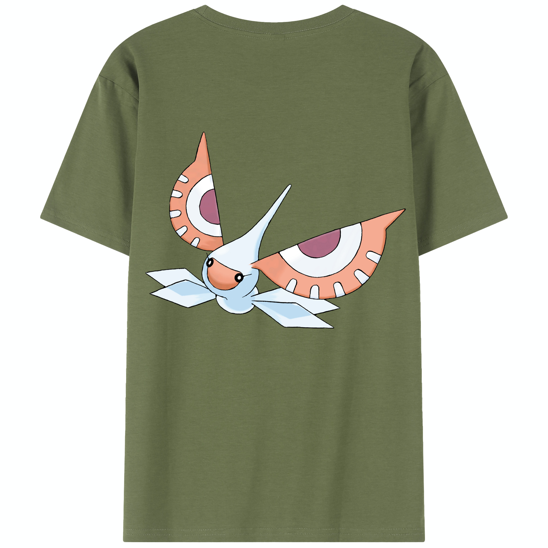 （画像用） ポケットモンスター Pokémon 綿100％半袖Tシャツ（背面プリント）